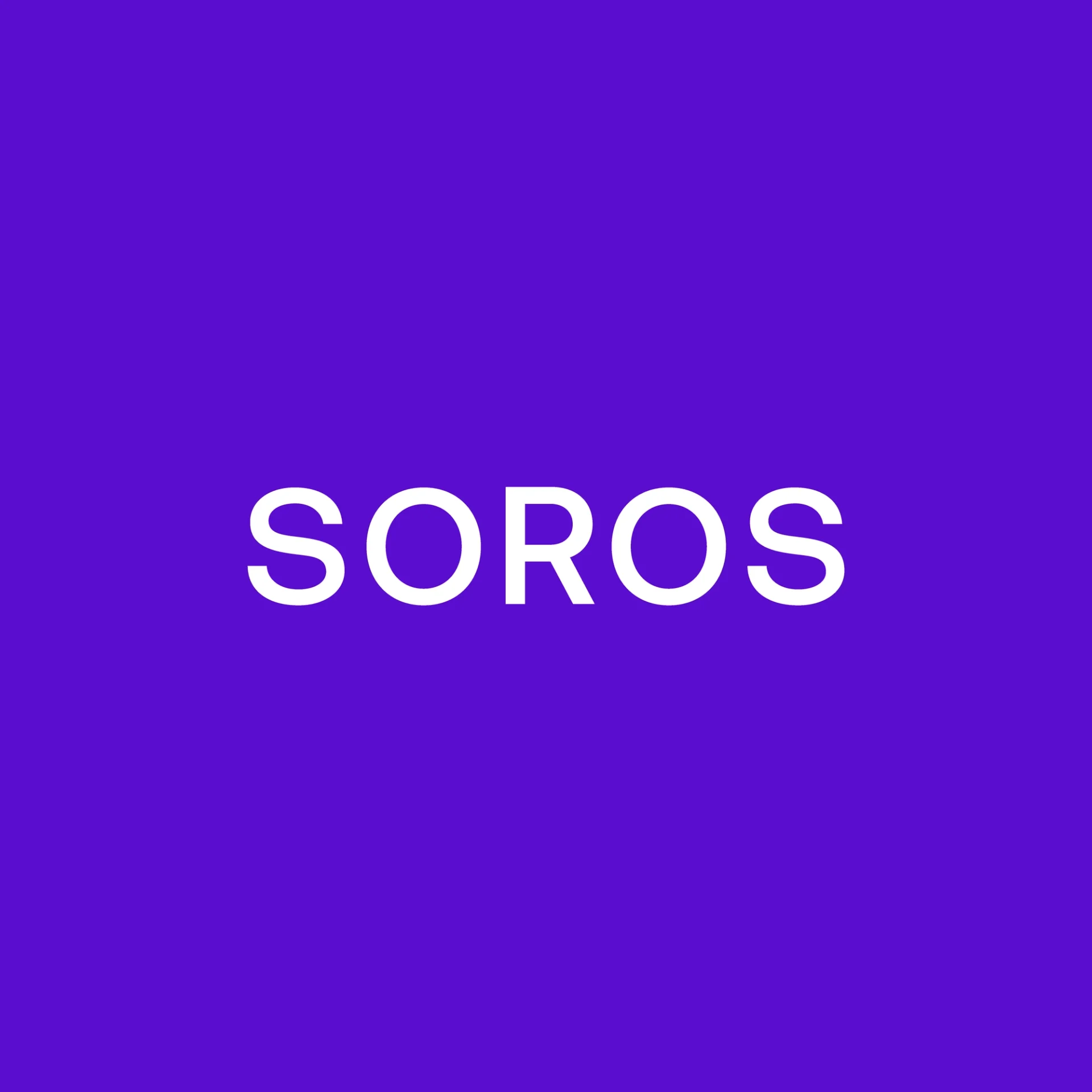 Soros: Wordmark